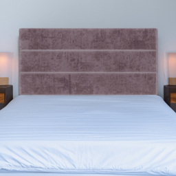 Bedmaster Single Mauve Naples Velvet Milan Lined Headboard - Brown - Wilko - thumbnail 1