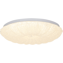 Lighting Collection Alaric Floral Led Ceiling Light - Size: 7.4 x 33 x 33cm - White - Wilko - thumbnail 4