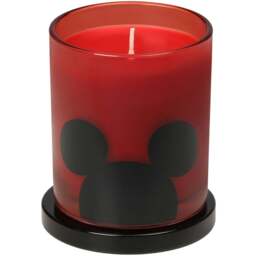 Disney Mickey Mouse Red Cedar Musk Scented Candle 213g - Size: 8.1 x 8.2 x 7.1cm - Wilko
