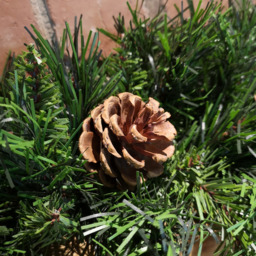 Samuel Alexander Snow Time Green Princess Christmas Garland Swag with Pinecones 90cm - Size: 90 x 90 x 15cm - Wilko - thumbnail 4