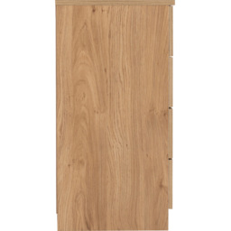 Seconique Dakota 4 Drawer Oak Effect Storage Chest - Wilko - thumbnail 6