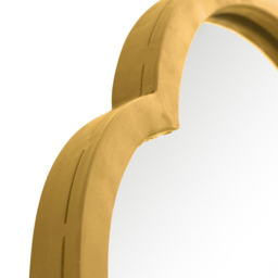 MirrorOutlet The Duplici Gold Metal Double Arched Oval Outdoor Garden Wall Mirror 102 x 36cm - Size: 102 x 35.5 x 3cm - Wilko - thumbnail 7