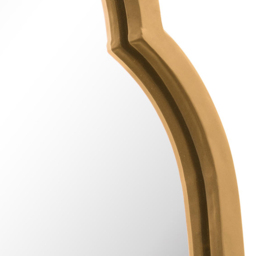 MirrorOutlet The Duplici Gold Metal Double Arched Oval Outdoor Garden Wall Mirror 102 x 36cm - Size: 102 x 35.5 x 3cm - Wilko - thumbnail 6