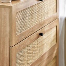 Julian Bowen Padstow 3 Drawer Oak Chest of Drawers - Brown - Wilko - thumbnail 6