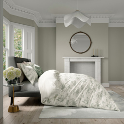 V&A Garden of Love Single Green Duvet Set - Wilko - thumbnail 6