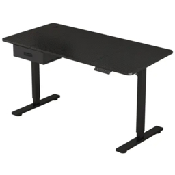 Easton Height Adjustable Electric Computer Desk Black - Size: 75 x 160 x 70cm - MCC - Wilko - thumbnail 3