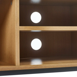 Julian Bowen Sia 2 Door Warm Wood TV Unit - Brown - Wilko - thumbnail 6