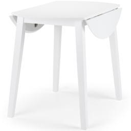 Julian Bowen Coast 4 Seater White Dropleaf Table Set - Wilko - thumbnail 6