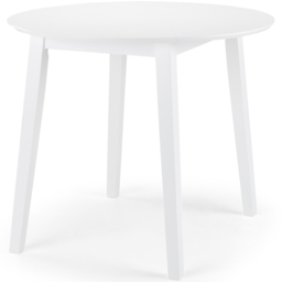Julian Bowen Coast 4 Seater White Dropleaf Table Set - Wilko - thumbnail 5