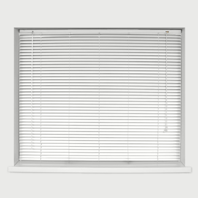 Caecus Aluminium Venetian Blind White 45 x 210cm - Wilko - image 1