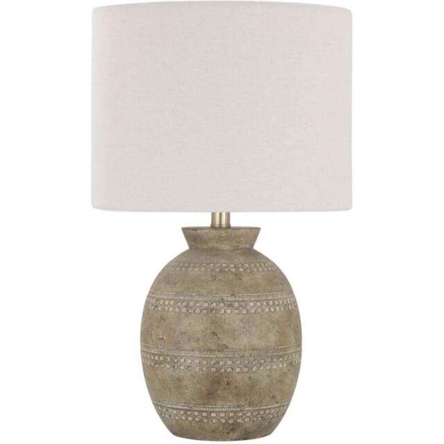 Acacia Home Ceramic Table Lamp 55cm - Size: 24 x 28 x 28cm - Multi - Wilko - image 1