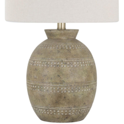 Acacia Home Ceramic Table Lamp 55cm - Size: 24 x 28 x 28cm - Multi - Wilko - thumbnail 4