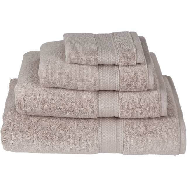 Deluxe Hand Towel - Pebble - Wilko - image 1