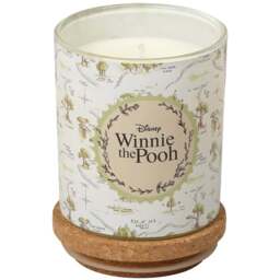 Disney Winnie The Pooh Hundred Acre Wood Scented Candle 213g - Size: 11.9 x 9.3 x 9.3cm - Green and White - Wilko - thumbnail 1