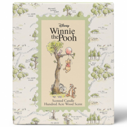 Disney Winnie The Pooh Hundred Acre Wood Scented Candle 213g - Size: 11.9 x 9.3 x 9.3cm - Green and White - Wilko - thumbnail 5
