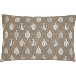 Helena Springfield Woodland Trellis Super King Size Graphite and Copper Duvet Set - Graphite / Copper - Wilko - thumbnail 3