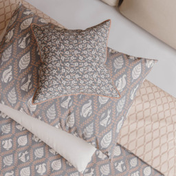Helena Springfield Woodland Trellis Super King Size Graphite and Copper Duvet Set - Graphite / Copper - Wilko - thumbnail 5