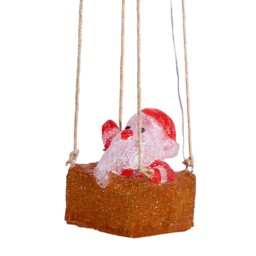 Hot Air Balloon Festive Santa Red - Wilko - thumbnail 4