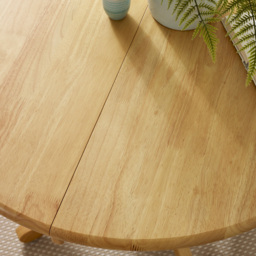 Furniturebox Fowey 6 Seater Extending Dining Table Oak Effect - Brown - Wilko - thumbnail 3