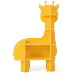 Costway Yellow Kids Toy Bookshelf - Size: 96 x 72 x 11cm - Wilko - thumbnail 3