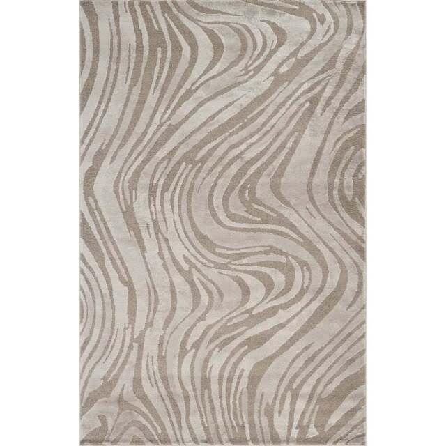 Desire Rugs Hamilton Mocha Marble Rug 200 x 290cm - Size: 290 x 200 x 1.3cm - Brown - Wilko - image 1