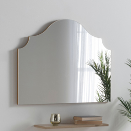 Yearn Precious Gold Arch Overmantle Mirror 70 x 90cm - Wilko - thumbnail 3