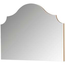 Yearn Precious Gold Arch Overmantle Mirror 70 x 90cm - Wilko - thumbnail 1