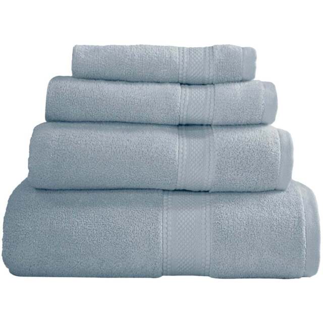 Divante Deluxe Cotton Azure Blue Bath Sheet - Wilko - image 1
