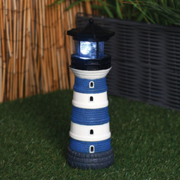 Lighthouse Garden Decoration - Multicolour - Ornate Collection - Wilko