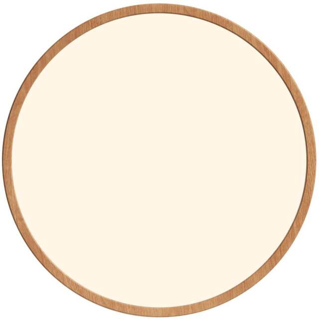 Nordlux Oja 42 Wood Foil Ceiling Light - Size: 2.3 x 42.4 x 2.3cm - Brown - Wilko