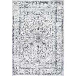 tectake Aliya Washable Rug 230 x 160cm - Size: 0.6 x 160 x 230cm - Grey - Wilko - thumbnail 1