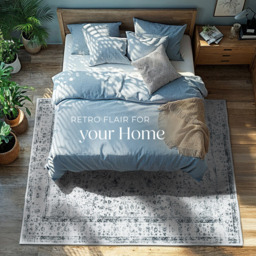 tectake Aliya Washable Rug 230 x 160cm - Size: 0.6 x 160 x 230cm - Grey - Wilko - thumbnail 4