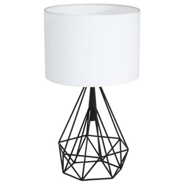 Milagro Triangolo Black Table Lamp 230V - Size: 32 x 32 x 55cm - Wilko - image 1