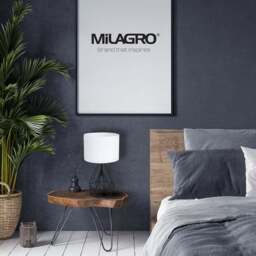 Milagro Triangolo Black Table Lamp 230V - Size: 32 x 32 x 55cm - Wilko - thumbnail 3