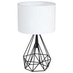 Milagro Triangolo Black Table Lamp 230V - Size: 32 x 32 x 55cm - Wilko - thumbnail 1