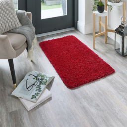 My Rug Red Rug 60 x 100cm - Size: 60 x 100 x 2cm - Wilko - thumbnail 3