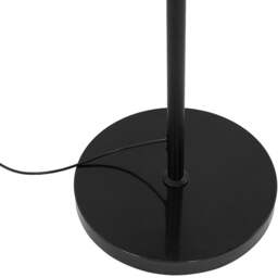 Living and Home Black Dimmable LED Floor Lamp with Remote - Size: 185.5 x 24.7 x 24.7cm - Wilko - thumbnail 4