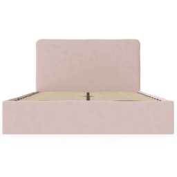 GFW Chiswick Double Soft Pink Ottoman Bed - Wilko - thumbnail 3