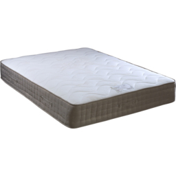 Small Single 2000 Bamboo Pocket Sprung Memory Foam Mattress - Cream - Bedmaster - Wilko