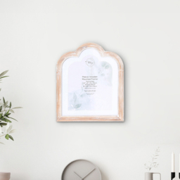Maeve Wooden Mounted Frame Natural 10 x 8inch - The Port. Co Gallery - Wilko - thumbnail 3