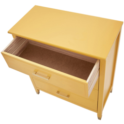Palazzi 4 Drawer Mustard Chest of Drawers - Yellow - Wilko - thumbnail 6