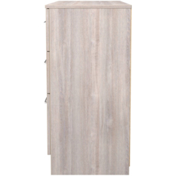 Crowndale Worcester 6 Drawer Grey Oak Wide Chest of Drawers Ready Assembled - Wilko - thumbnail 5