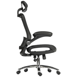 Teknik Office Harmony Mesh Desk Chair Black - Size: 101 x 49 x 50cm - Wilko - thumbnail 6