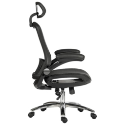 Teknik Office Harmony Mesh Desk Chair Black - Size: 101 x 49 x 50cm - Wilko - thumbnail 7