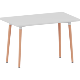 VIDA DESIGNS Batley 4 Seater White Dining Table - Wilko - thumbnail 3