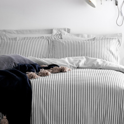 Yard Hebden King Size Grey Duvet Set - Yard Living - Wilko - thumbnail 3