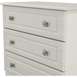 Crowndale Pembroke 3 Drawer Grey Ash Chest of Drawers Ready Assembled - Wilko - thumbnail 6