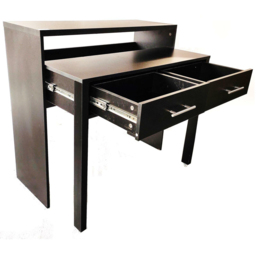 Eurotrade Regis 2 Drawer Computer Desk Black - Size: 18 x 110 x 46cm - Multi - Wilko - thumbnail 5