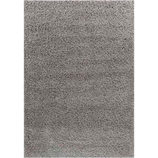 Desire Rugs Oxford Grey Plain Shaggy Rug 60 x 110cm - Wilko - image 1