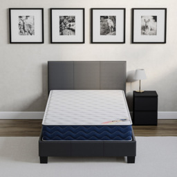 Vida Designs Single Gel Memory Foam Bonnell Spring Mattress - White - Wilko - thumbnail 3